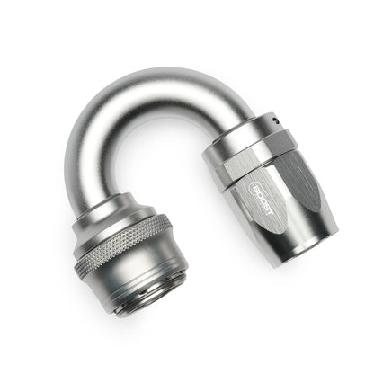 Quick Click Female Hose End -AN - 180° (SF-QCF18D04-B)