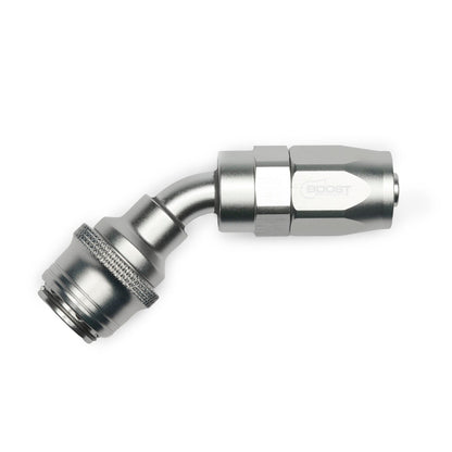 Quick Click Female Hose End -AN - 45° (SF-QCF45D04-B)