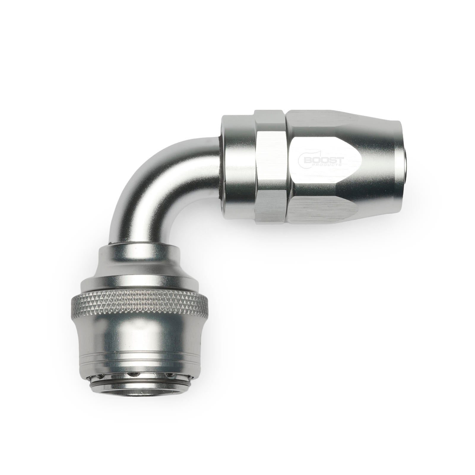 Quick Click Female Hose End -AN - 90° (SF-QCF90D04-B)