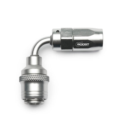 Quick Click Female Hose End -AN - 90° (SF-QCF90D04-B)