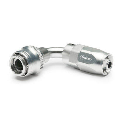Quick Click Female Hose End -AN - 90° (SF-QCF90D04-B)