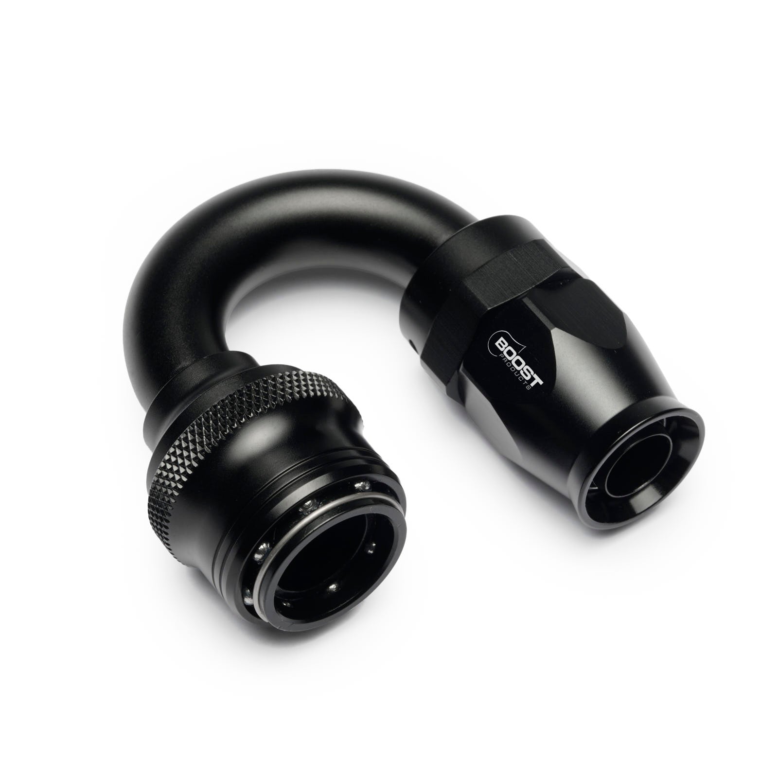Quick Click Female Hose End -AN - 180° (SF-QCF18D04-B)