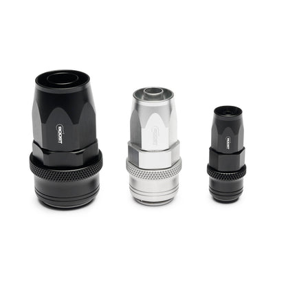 Quick Click Female Hose End -AN - straight (SF-QCFD04-B)
