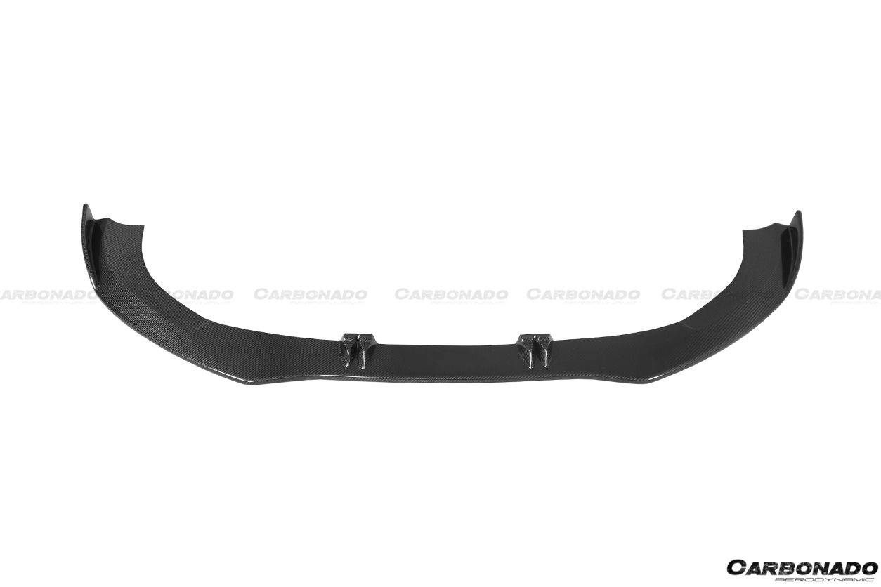 Borde delantero de fibra de carbono estilo BKSS para Audi RS3 8V.2 Sedán y Sportback Carbonado 2018-2020