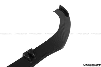 Borde delantero de fibra de carbono estilo BKSS para Audi RS3 8V.2 Sedán y Sportback Carbonado 2018-2020