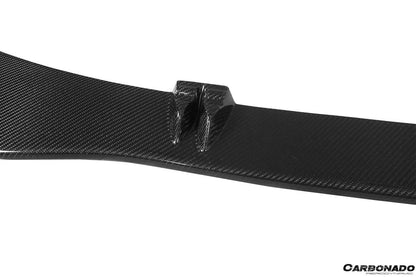Borde delantero de fibra de carbono estilo BKSS para Audi RS3 8V.2 Sedán y Sportback Carbonado 2018-2020