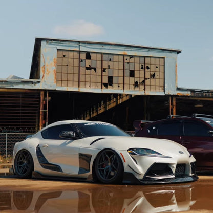 Rexpeed V3 Carbon Fiber Splitter (MK5 Supra) - Rexpeed