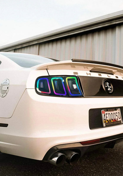 NTXGlow RGB Euro Style Tail Lights | 2010-2014 Ford Mustang