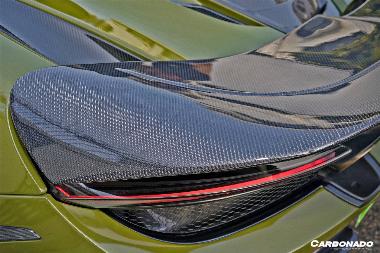 Alerón de maletero de fibra de carbono estilo McLaren 720S VRS Carbonado 2017-2022