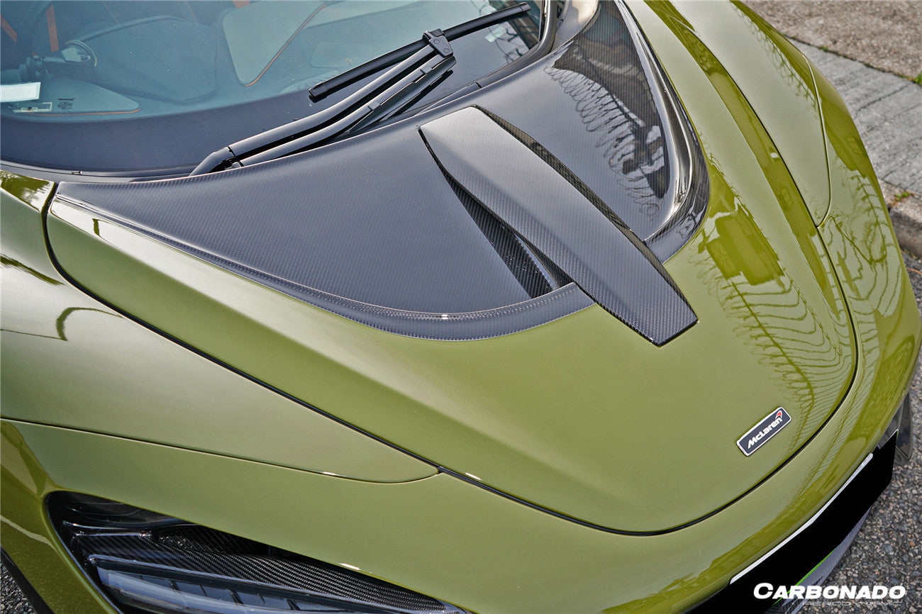 Carbonado 2017-2021 McLaren 720s OD-N Style Dry Carbon Fiber Hood