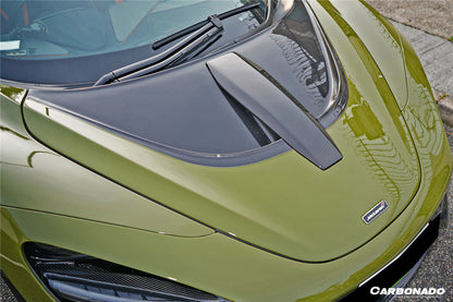 Carbonado 2017-2021 McLaren 720s OD-N Style Dry Carbon Fiber Hood
