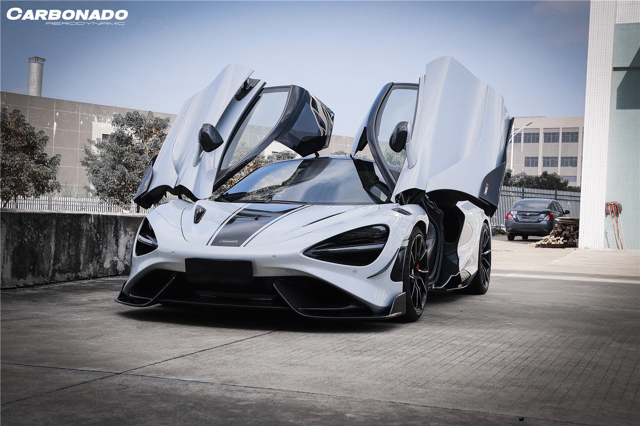 Carbonado 2017-2022 McLaren 720S 765LT-Style Dry Part Carbon Fiber Full Body Kit