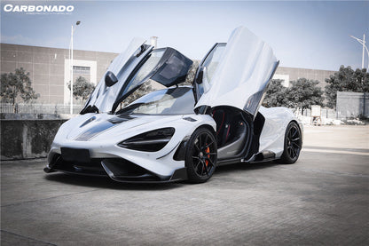 Carbonado 2017-2022 McLaren 720s Spider 765LT-Style Dry Part Carbon Fiber Front Fender