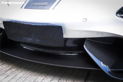 Carbonado 2017-2022 McLaren 720S 765LT-Style Dry Part Carbon Fiber Front Bumper