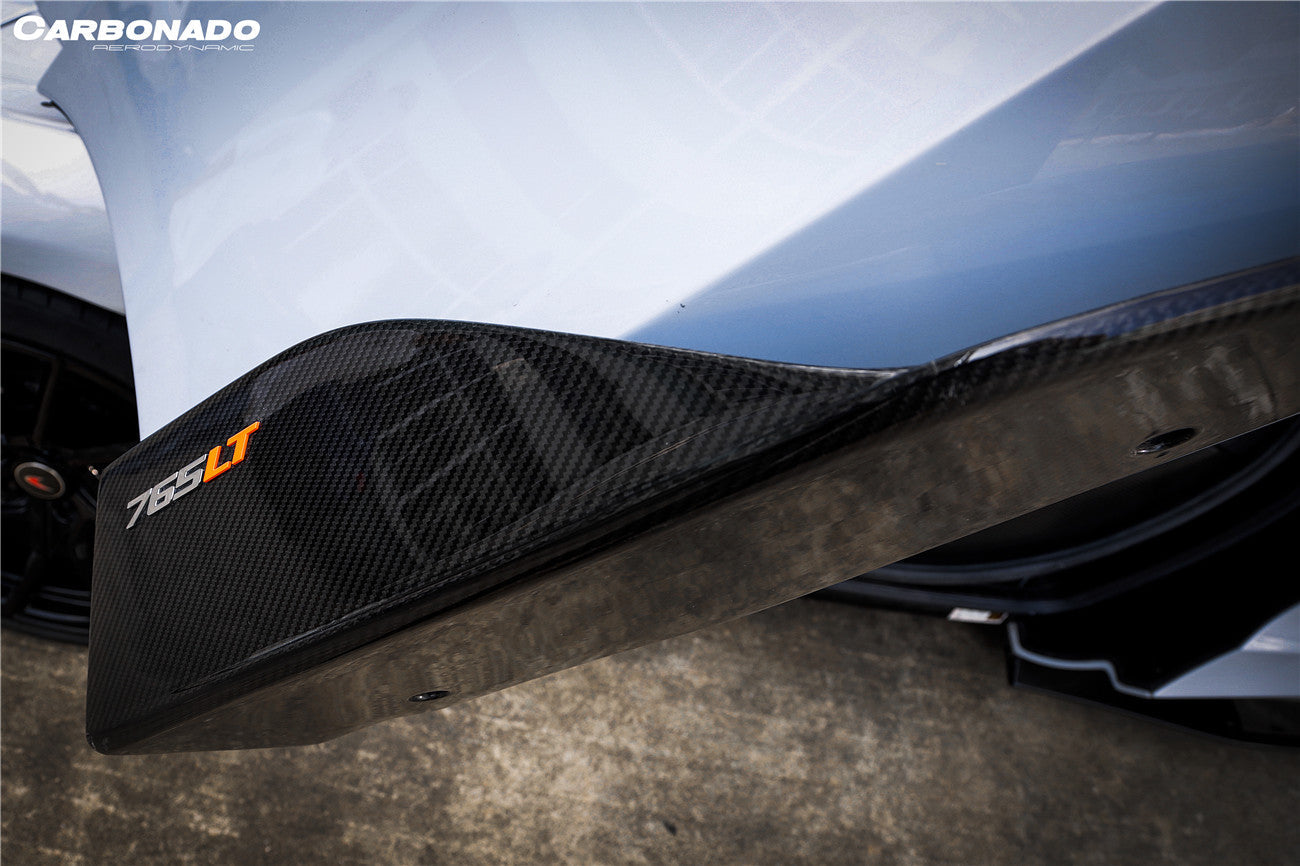 Faldones laterales de fibra de carbono estilo Carbonado para McLaren 720S 765LT (2017-2022)