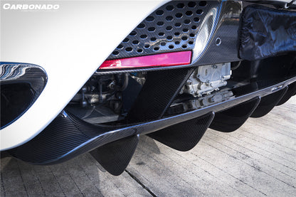Carbonado 2017-2022 McLaren 720s 765LT-Style Rear Bumper and Wing