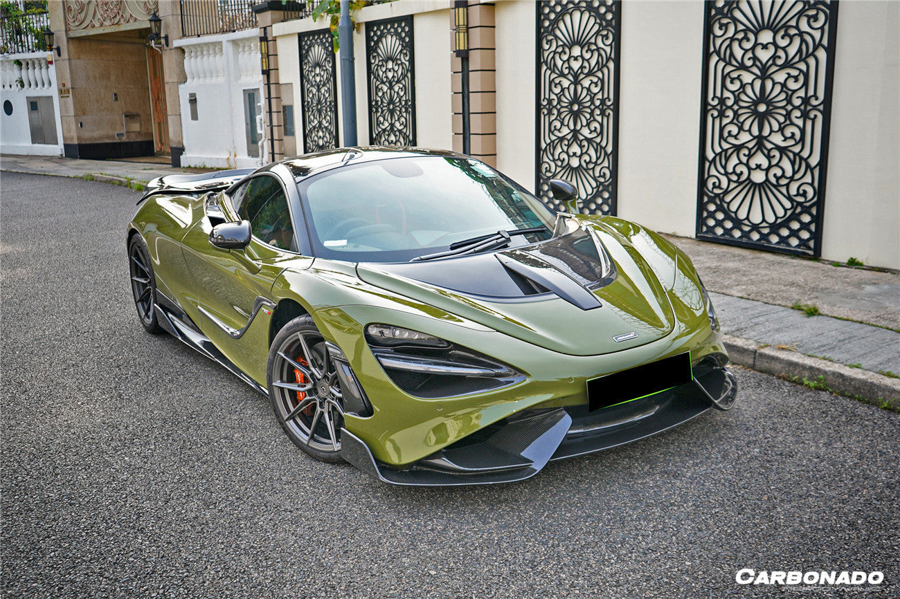 Carbonado 2017-2021 McLaren 720s OD-N Style Dry Carbon Fiber Hood