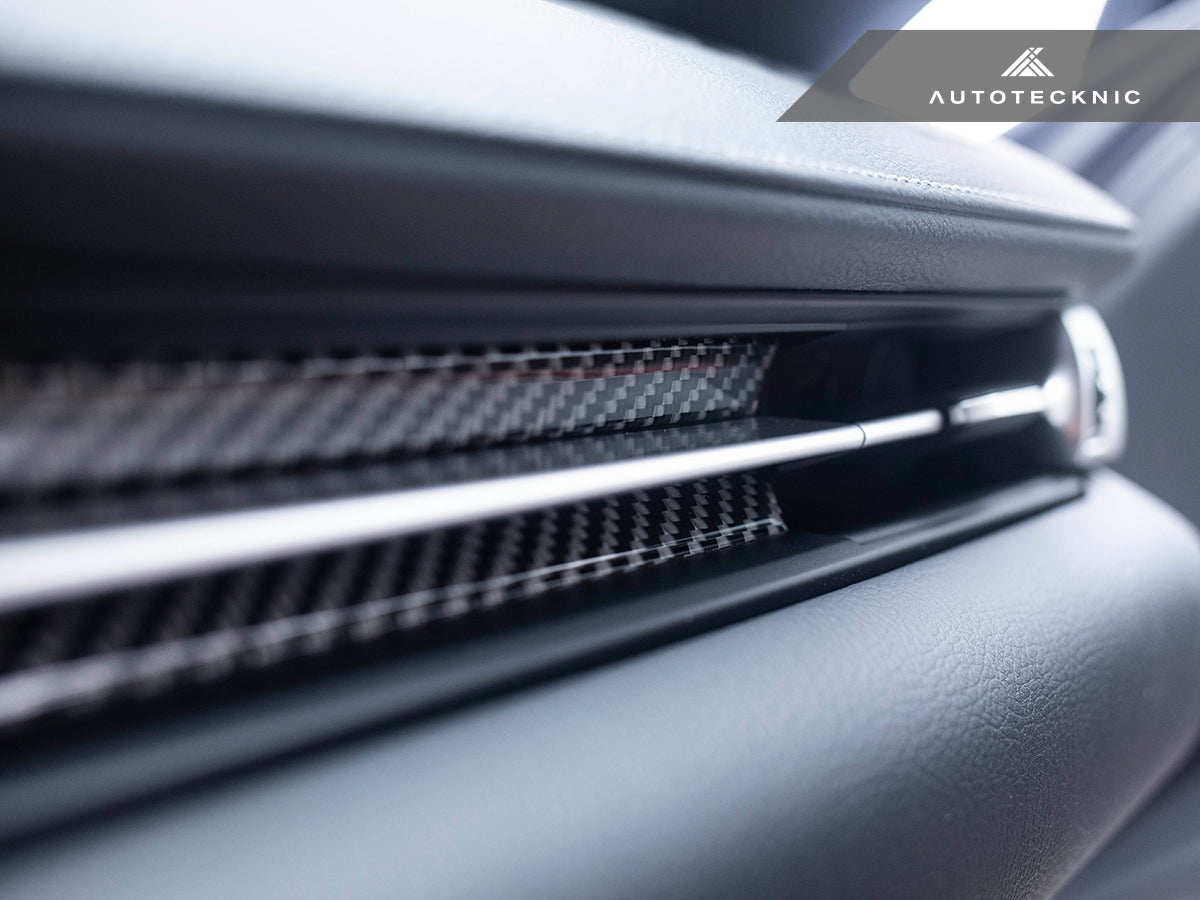 AutoTecknic Carbon Fiber Interior Vent Trim - A90 Supra 2020-Up - 6