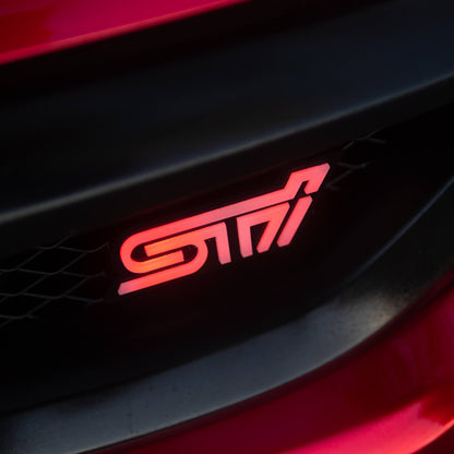 Lit Logos STI Grill Badge | 2000-2021 STI