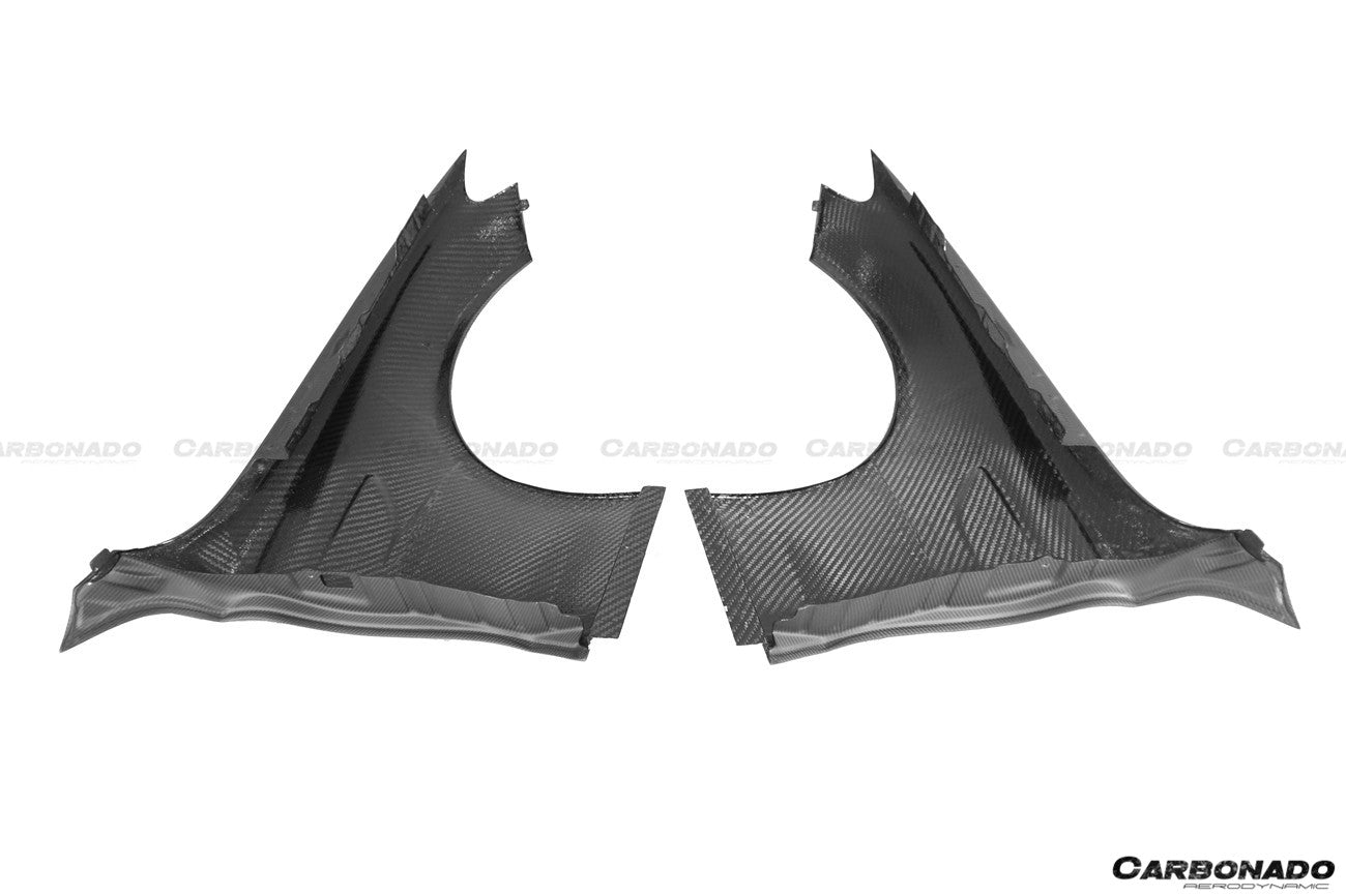 Guardabarros de fibra de carbono para Mercedes Benz W205 C63S AMG Sedán Carbonado 2015-2021