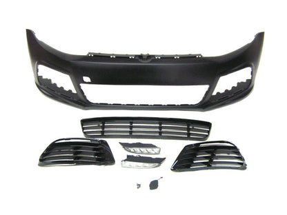 Parachoques delantero estilo R con luces de circulación diurna (DRL) para Volkswagen MK6 Jetta 2010-2014 de Innovative Motorsports