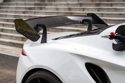 2021-UP Lotus Autoclave Carbon Fiber Trunk Wing Spoiler Carbonado (GT4) Fits: Emira NYO (DRYCFEmira-MAN-GT4-W)