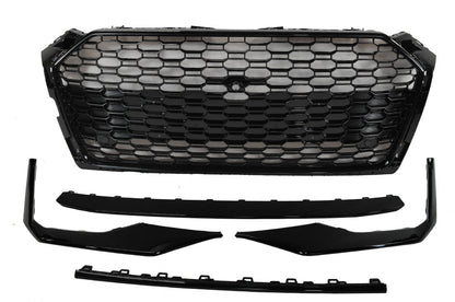 Innovative Motorsports 2017-2019 Audi A5 B9 RS5 Style Front Bumper W/ Black Front Grille