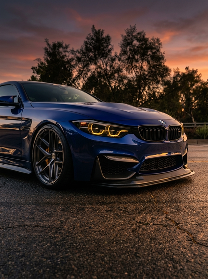 BMW 3 Series F80 M3 F82 F83 M4 GTS Style Carbon Fiber Front Lip (2015 - 2021)
