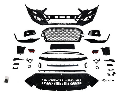 Innovative Motorsports 2017-2019 B9 Audi A4, RS4 Style Front Bumper W/ Grille