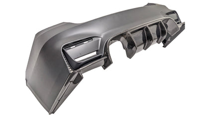 Innovative Motorsports BMW F30 M3 Style Rear Bumper V-Style Carbon Fiber Diffuser