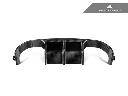 AutoTecknic Dry Carbon Versus Rear Diffuser Set - F80 M3 | F82/ F83 M4 - 3