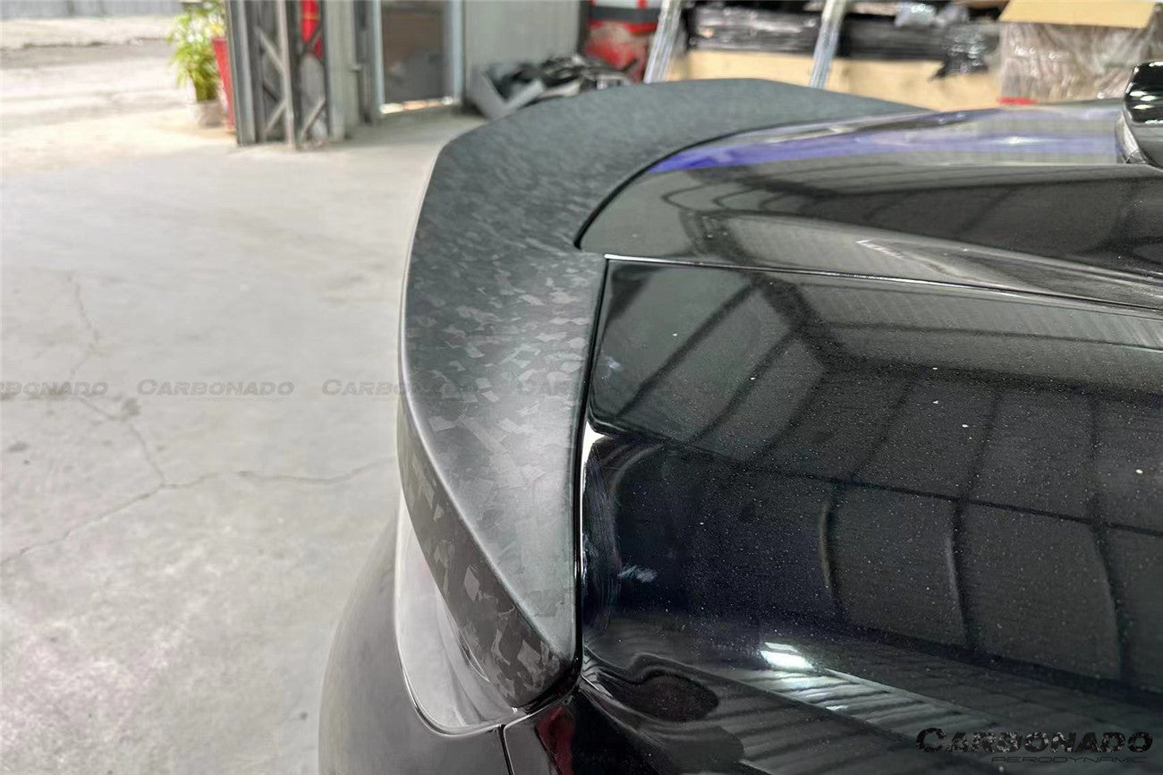 Carbonado 2020-2024 Maserati MC20 SVD Style Dry Carbon Fiber Trunk Spoiler Wing