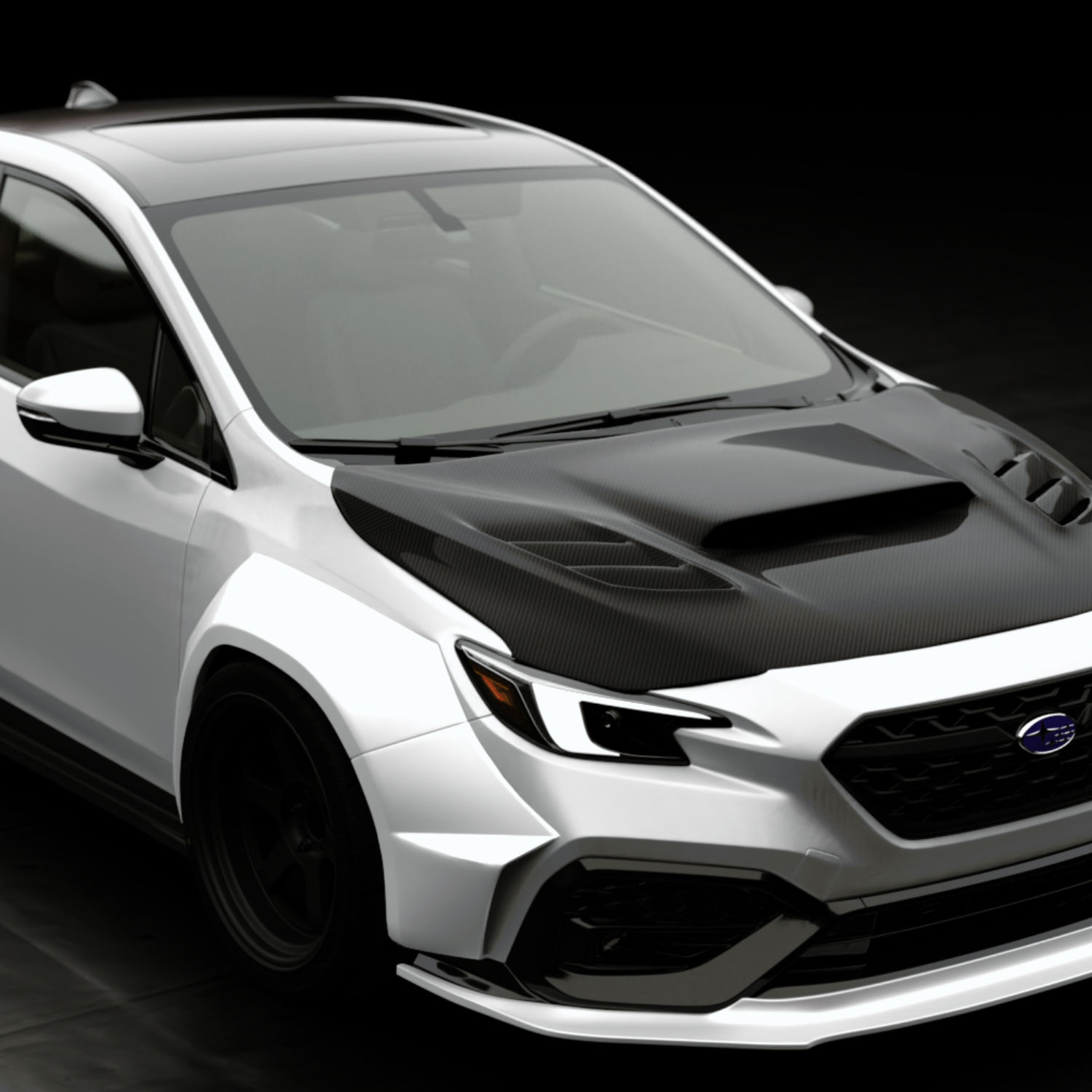 JDMuscle [22-25 WRX] Over-Fender Wide Body Kit