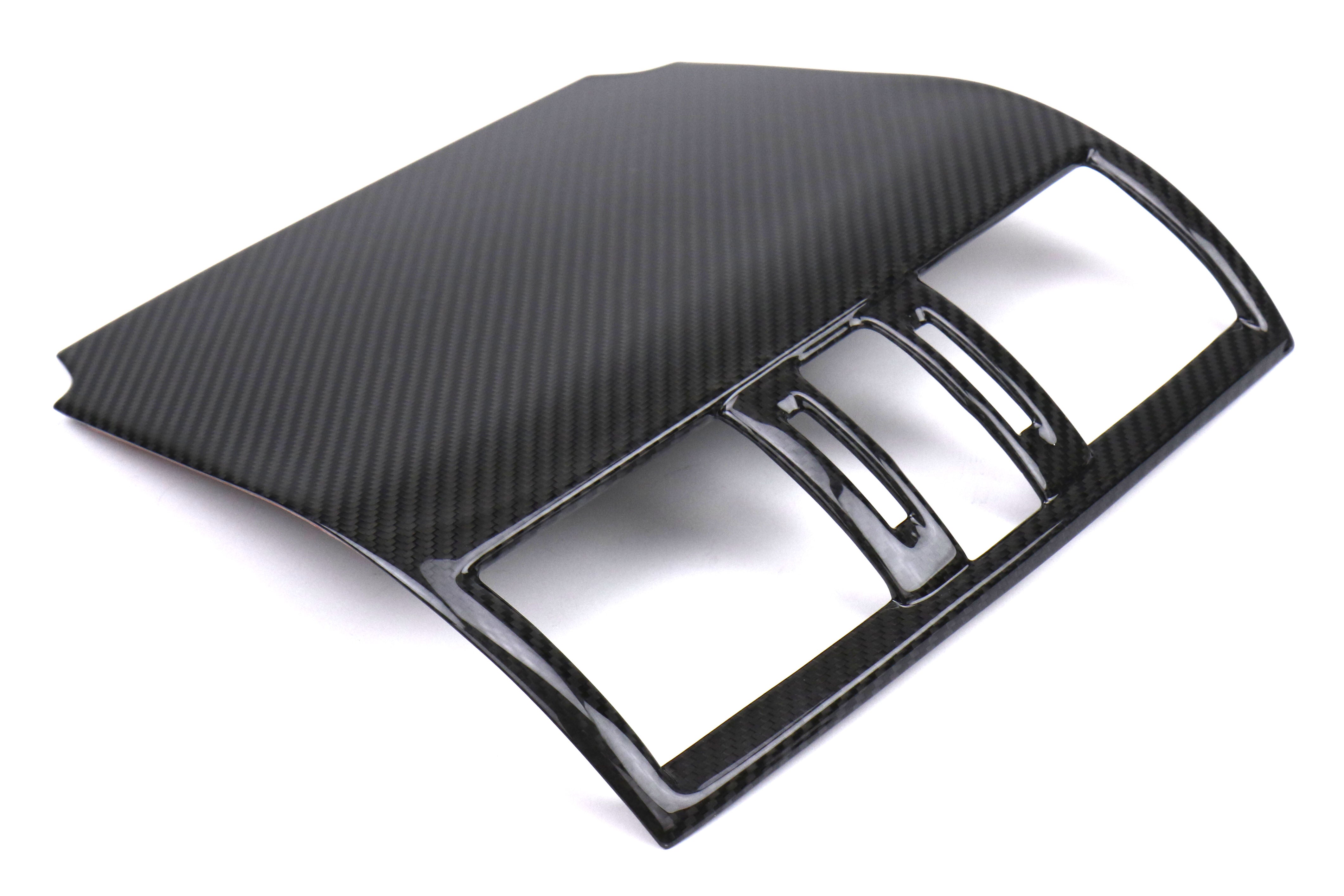 OLM LE Dry Carbon Fiber Center AC Trim Covers - 2015 Subaru WRX / STI / 2014 Forester / 2013-2014 Crosstrek - 2