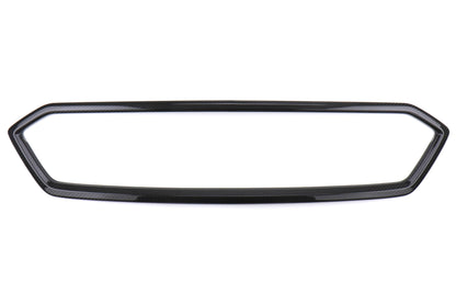 OLM LE Dry Carbon Fiber Grille Garnish (Outer) - 2018-2021 Subaru WRX / STI - 1