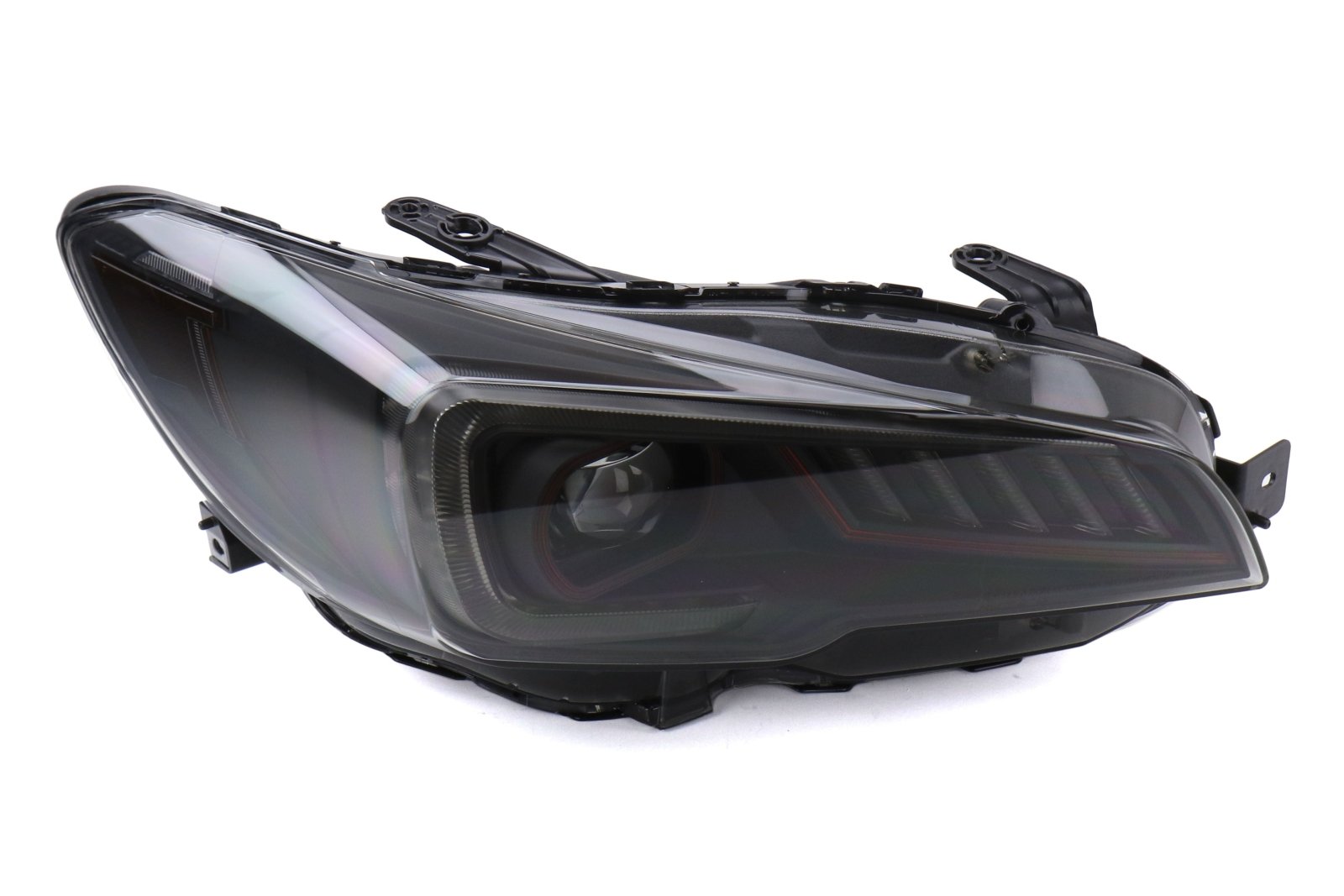 OLM Sokudo LED Headlights with DRL + Sequential Turns - 2015 - 2021 Subaru WRX / STI - 7