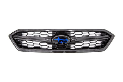 OLM LE Dry Carbon Fiber Grille Garnish (Outer) - 2018-2021 Subaru WRX / STI - 3