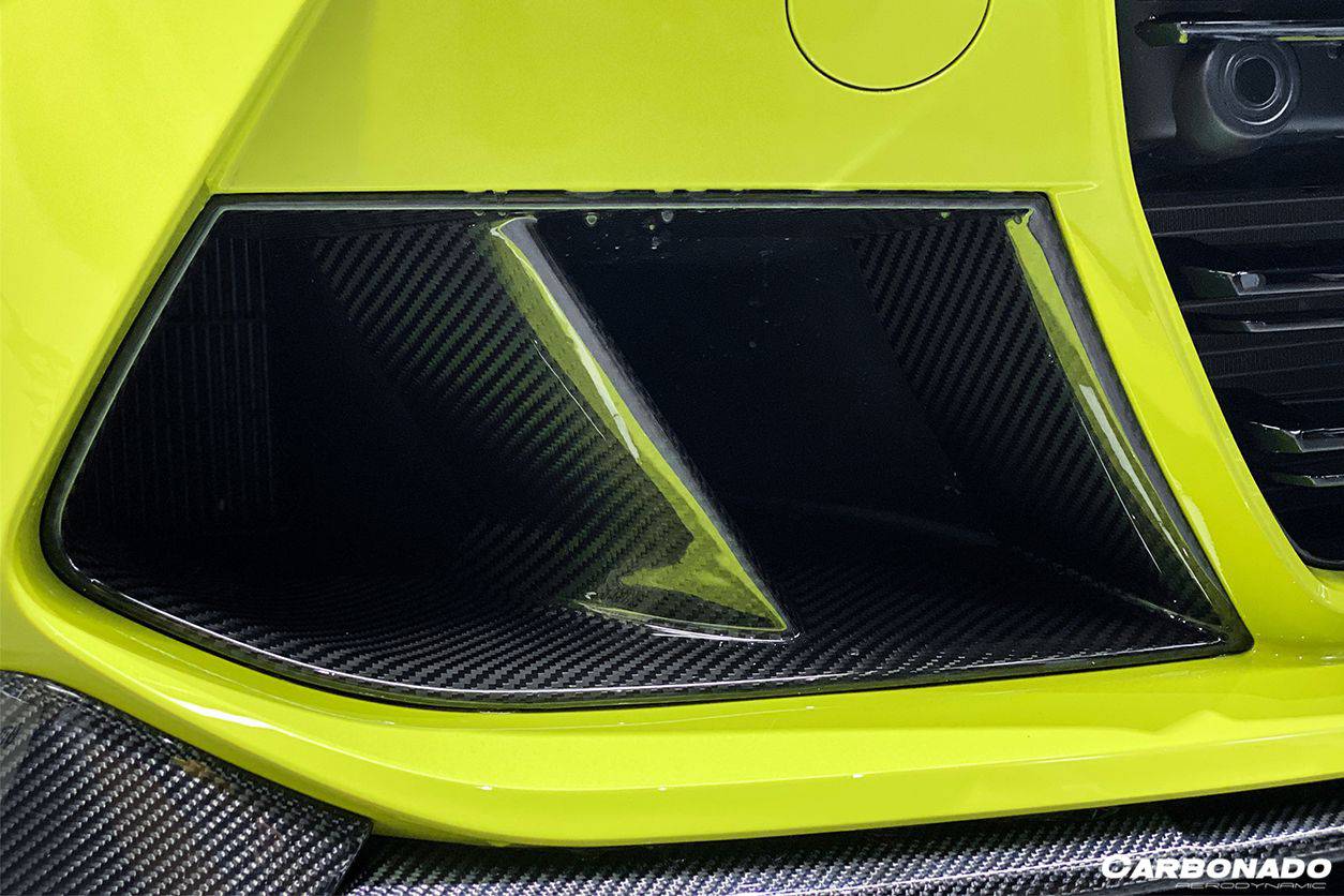 Carbonado 2021-UP BMW M3 G80 M4 G82 G83 MP Style Carbon Fiber Front Bumper Air Vents