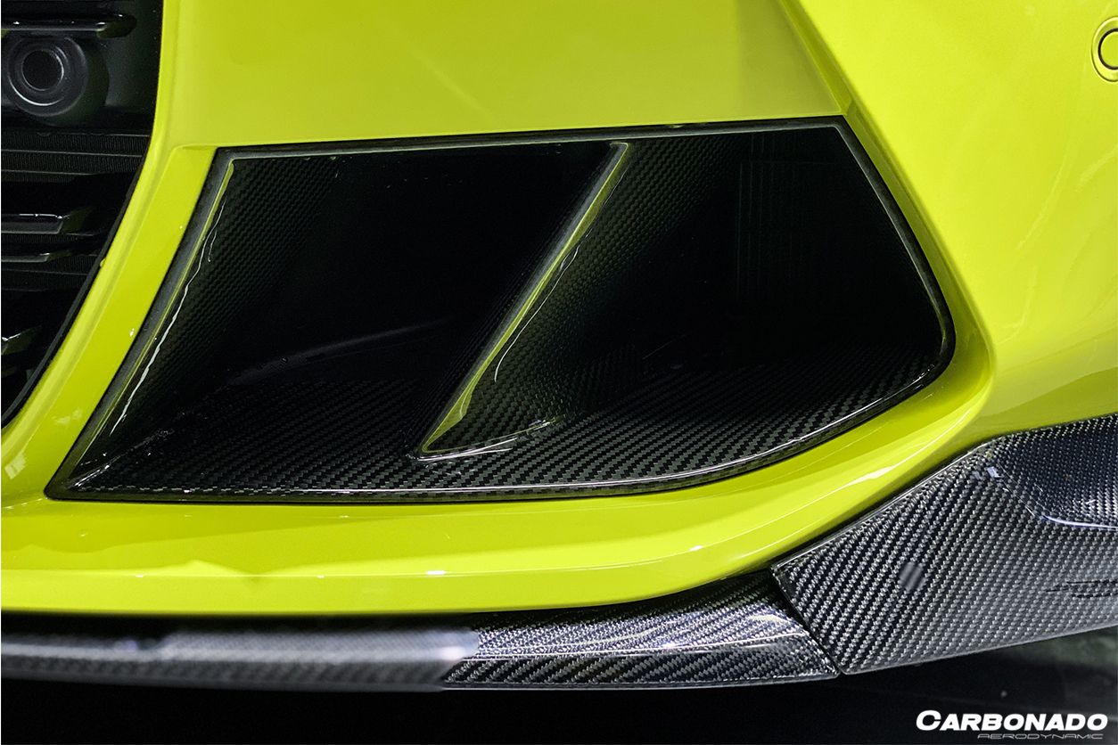 Carbonado 2021-UP BMW M3 G80 M4 G82 G83 MP Style Carbon Fiber Front Bumper Air Vents