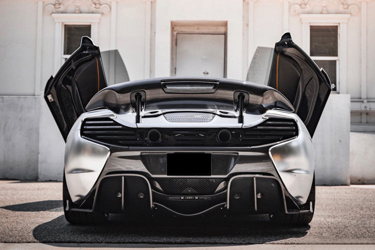 Difusor trasero estilo BKSS para McLaren MP4 12C 650s DarwinPRO 2011-2017