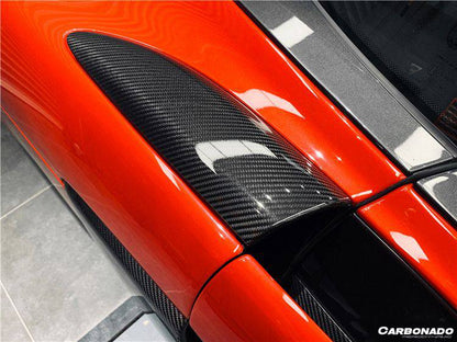 Carbonado 2015-2020 McLaren 540C 570S 570GT OEM Style Carbon Fiber Air Intake Fins