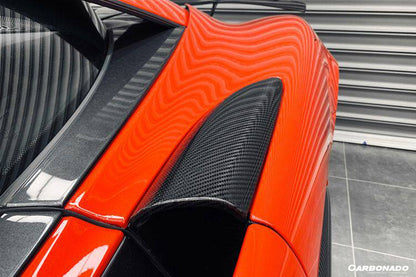 Carbonado 2015-2020 McLaren 540C 570S 570GT OEM Style Carbon Fiber Air Intake Fins