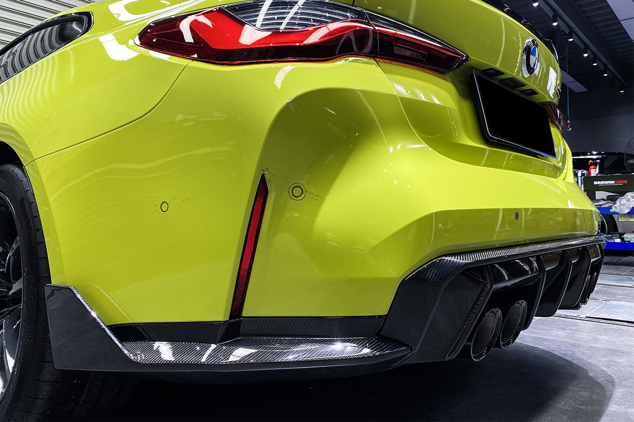 DarwinPRO 2021-UP BMW M4 G82 G83 OE Style Carbon Fiber Rear Caps