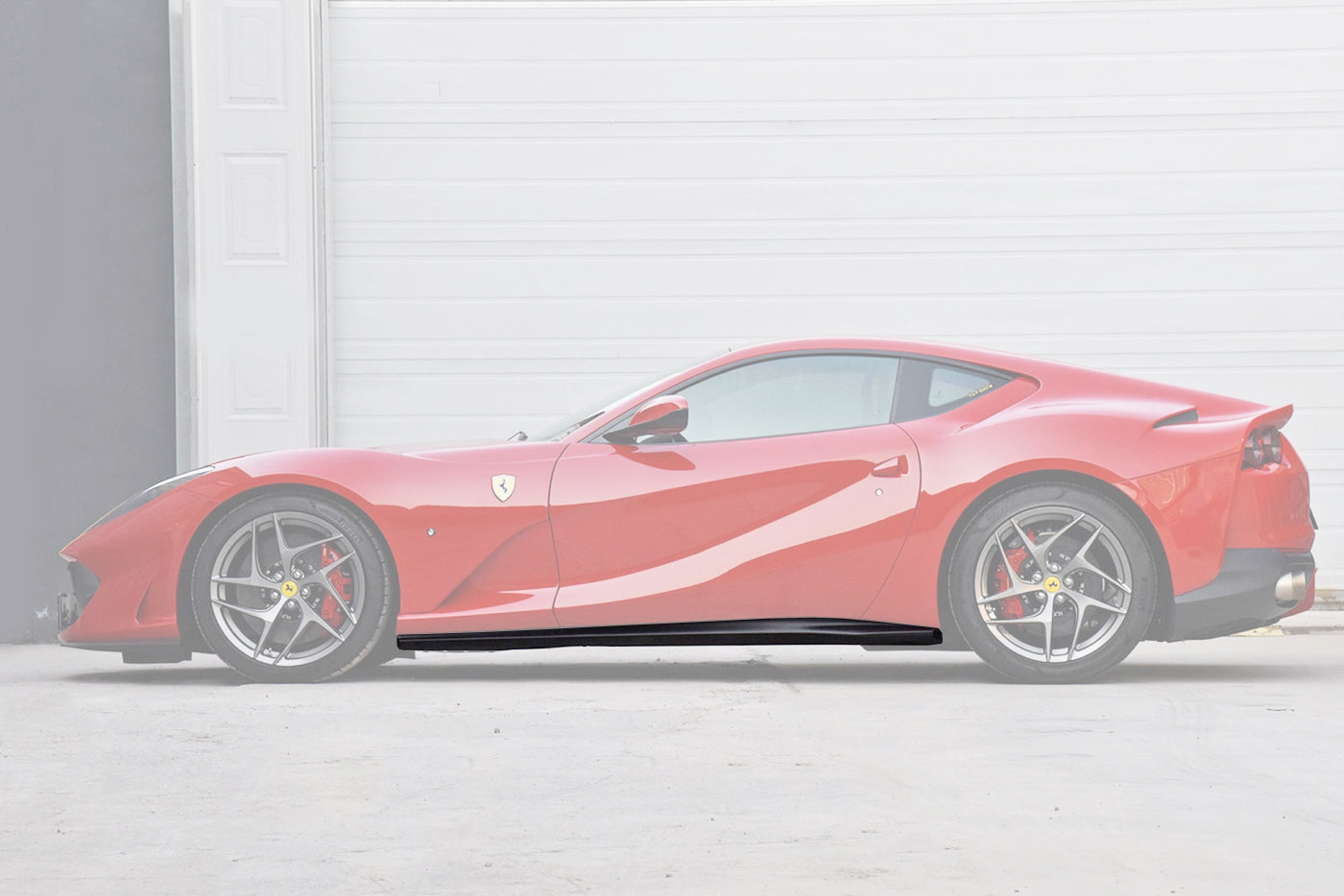 Carbonado 2017-2026 Ferrari 812 Superfast GTS OEM Style Dry Carbon Fiber Side Skirts
