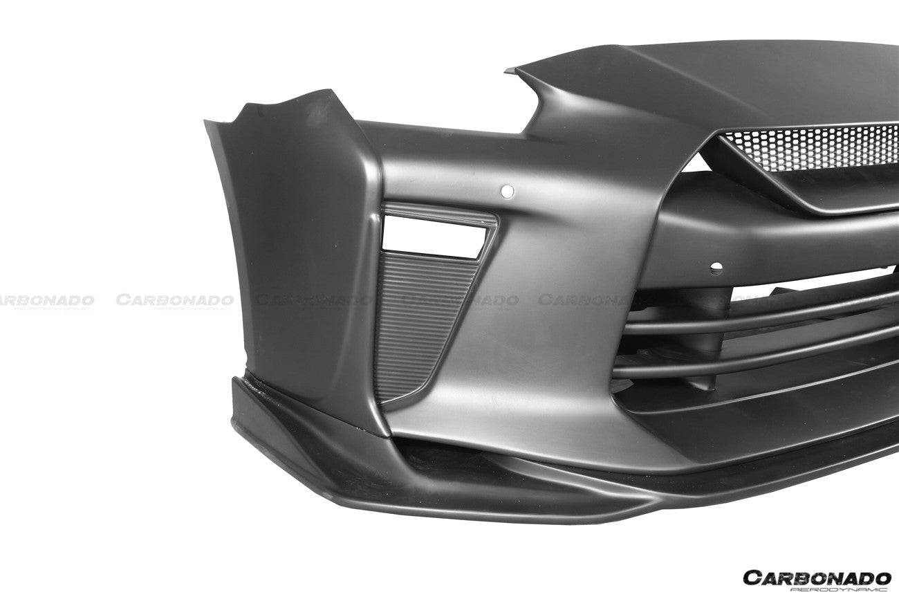 Carbonado TS Style Front Bumper | 2009-2023 Nissan GTR R35