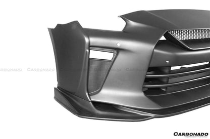 Carbonado TS Style Front Bumper | 2009-2023 Nissan GTR R35
