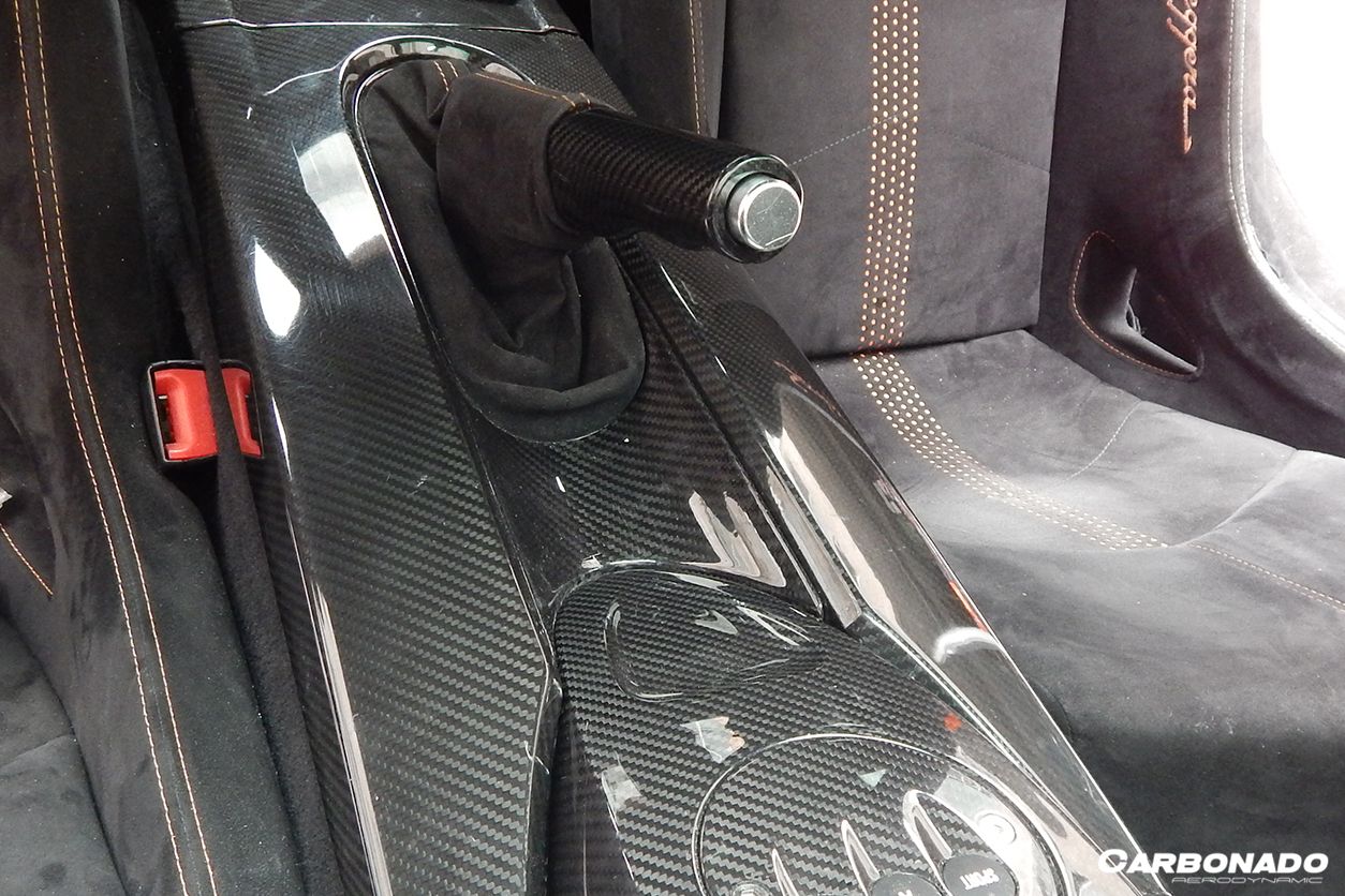 Carbonado 2004-2014 Lamborghini Gallardo OEM Style Carbon Fiber Hnadbrake Surround