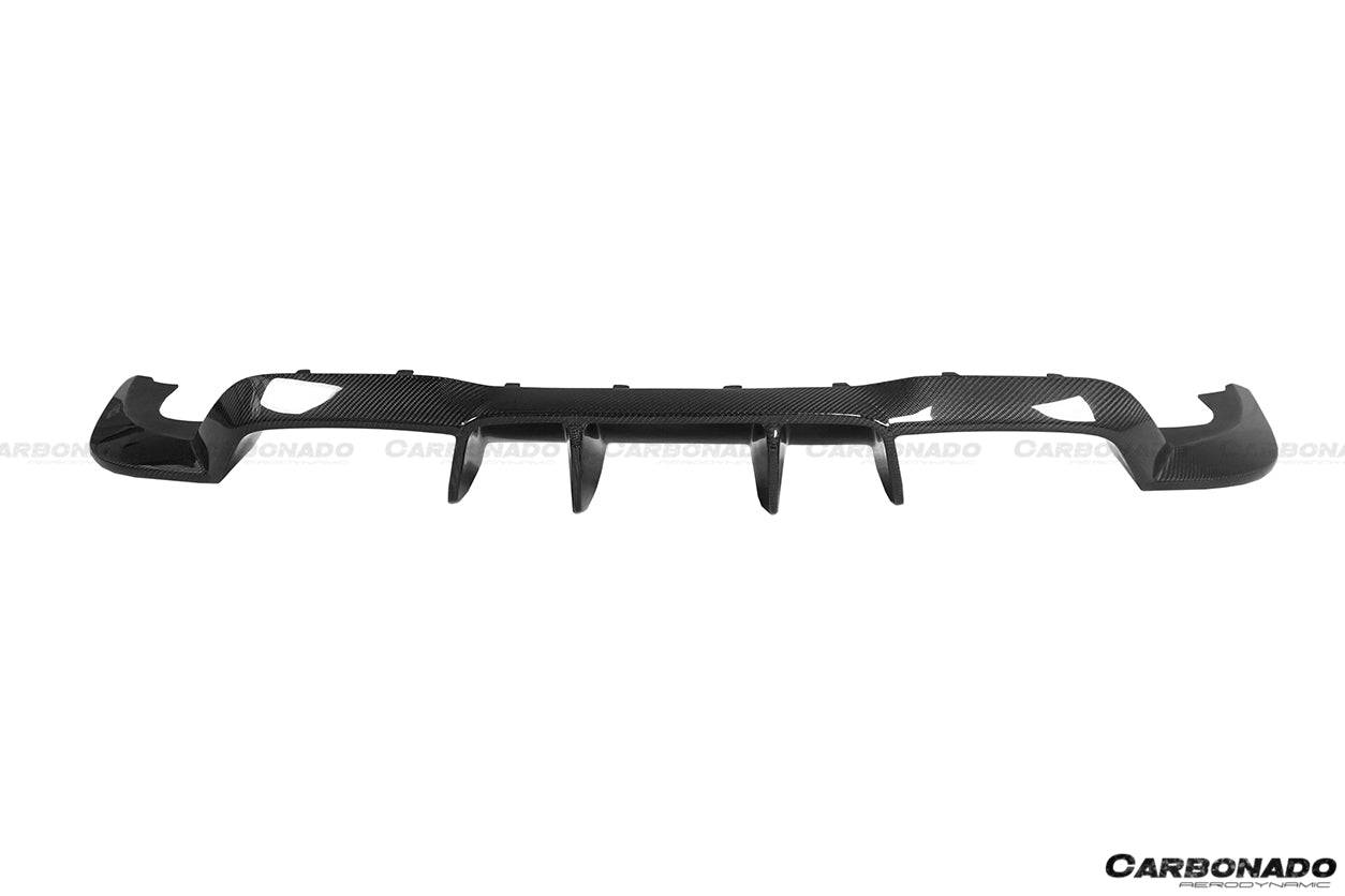 Borde trasero de fibra de carbono estilo VRS para BMW M2 F87 Carbonado 2016-2020