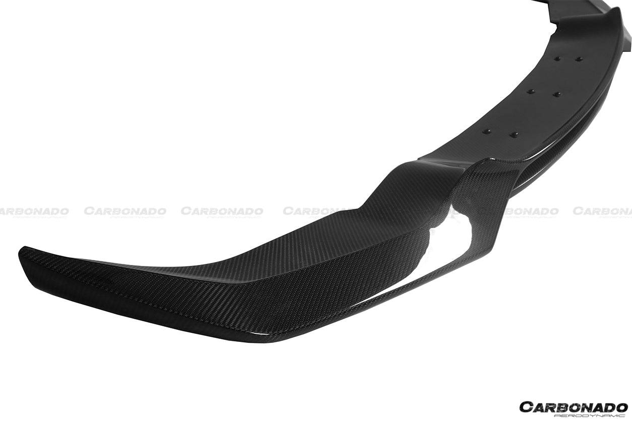 Carbonado 2016-2020 BMW M2 F87 VRS Style Carbon FIber Front Lip