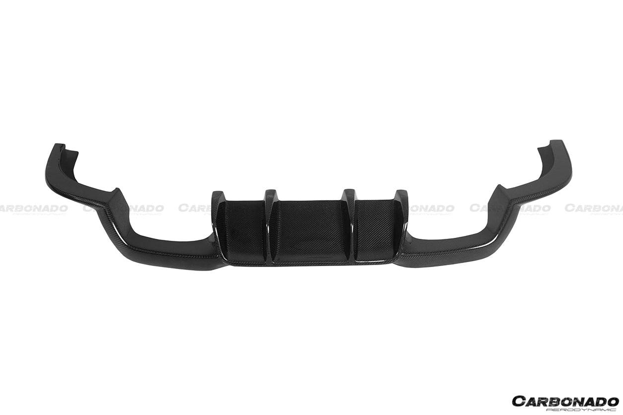 Borde trasero de fibra de carbono estilo VRS para BMW M2 F87 Carbonado 2016-2020